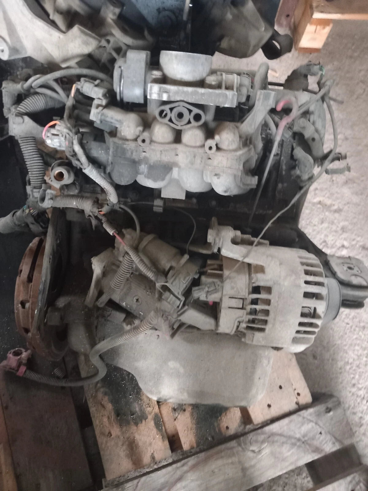 MOTORE FIAT PANDA 1.1 modello con collettore in plastica km 130 mila cod.176B2000