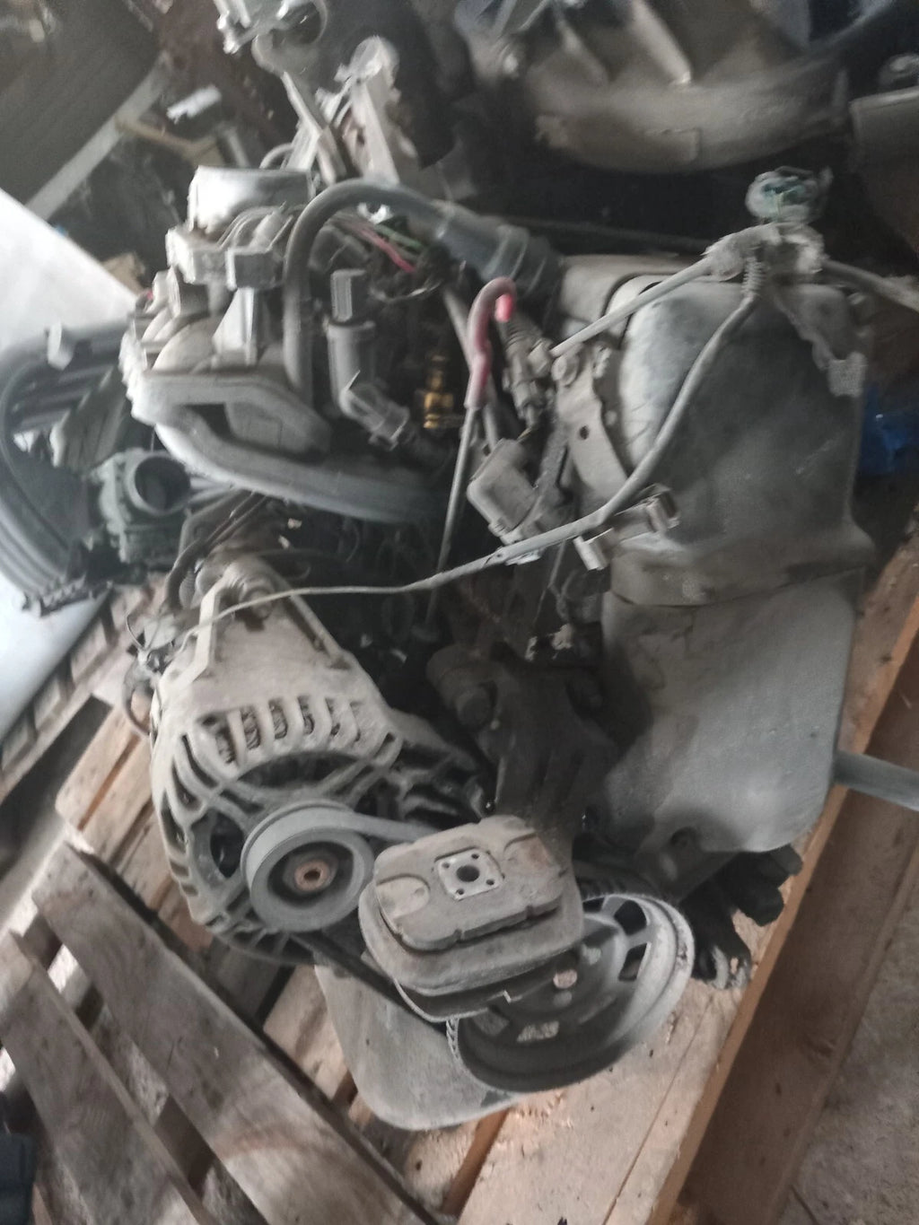 MOTORE FIAT PANDA 1.1 modello con collettore in plastica km 130 mila cod.176B2000