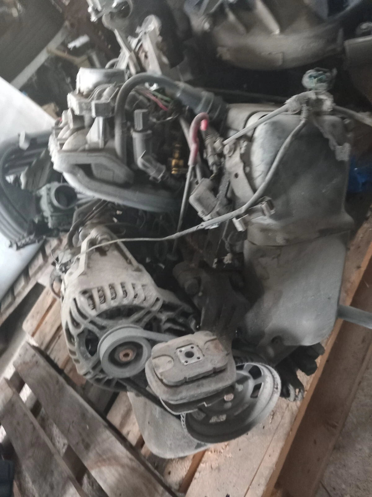 MOTORE FIAT PANDA 1.1 modello con collettore in plastica km 130 mila cod.176B2000