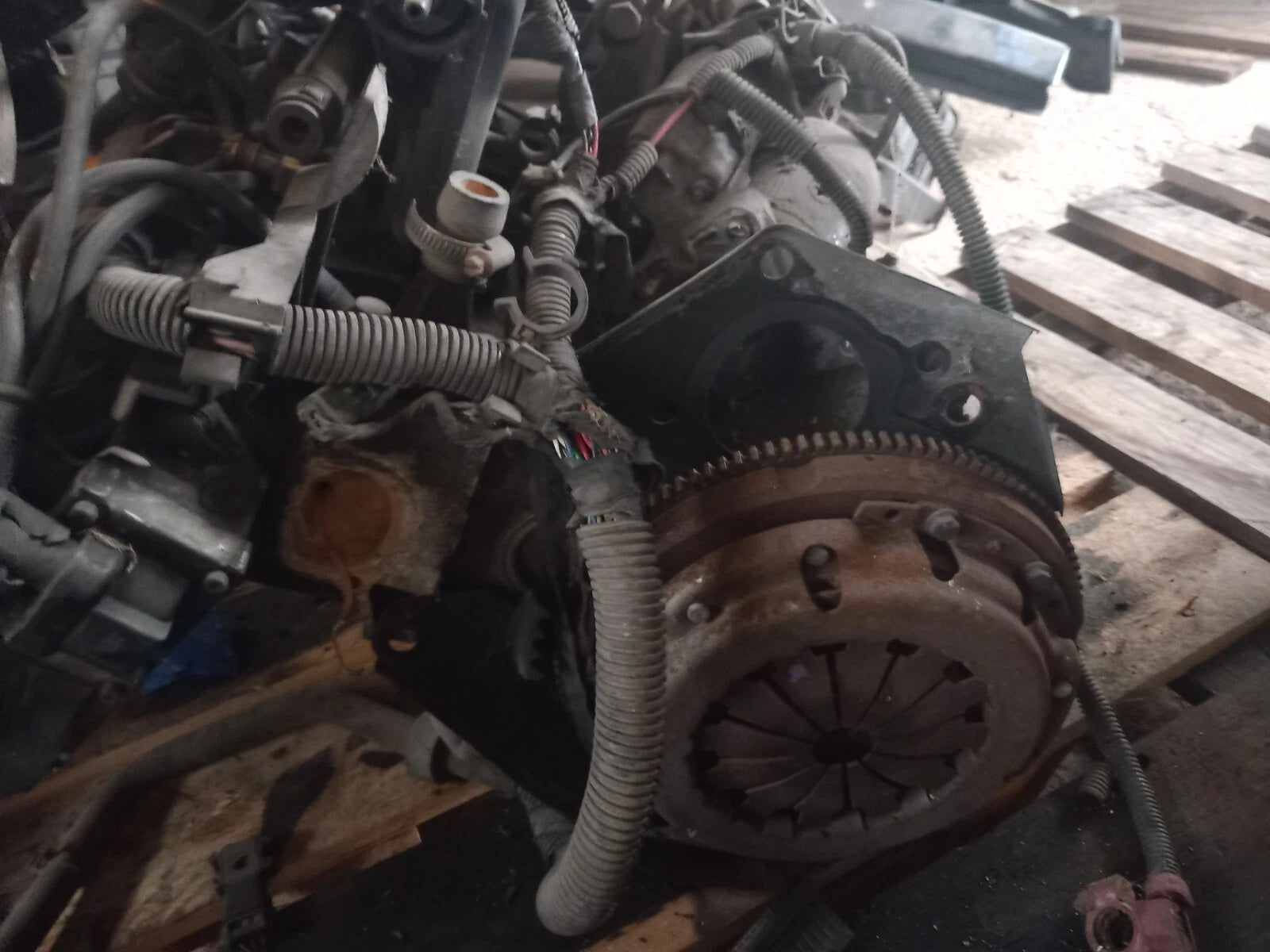 MOTORE FIAT PANDA 1.1 modello con collettore in plastica km 130 mila cod.176B2000