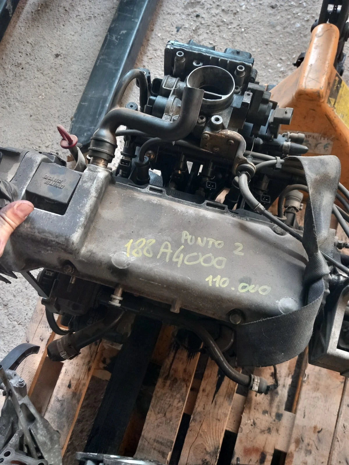 MOTORE COMPLETO FIAT Punto 2° Serie 188A4000 Benzina 1.2 km 110 mila